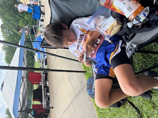 Young Athlete Relaxing